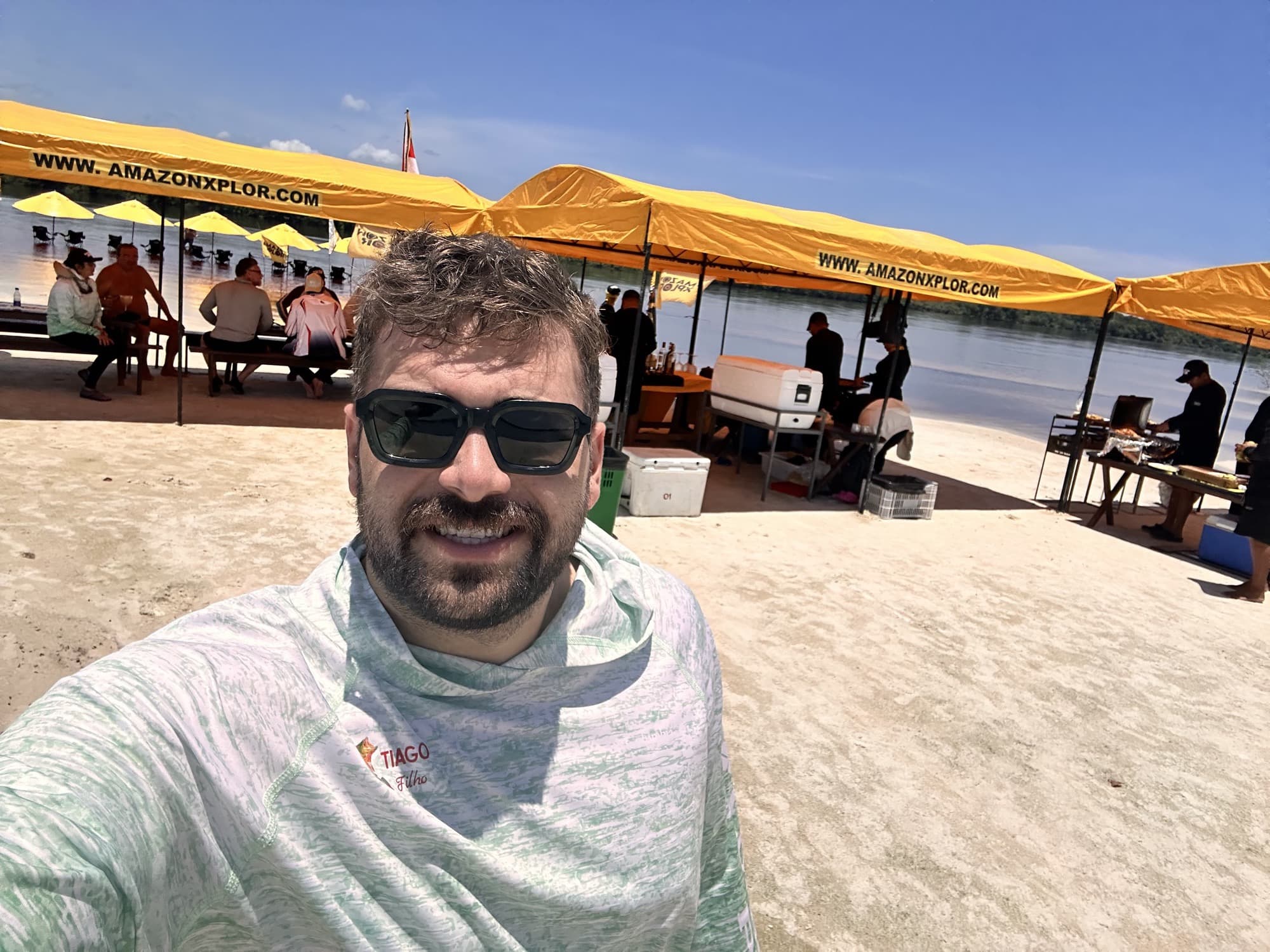Tiago in the Amazon